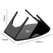 Acrylic Storage Stand for JBL Clip 3/4 Speaker - Black Audio Base - 3