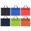 Large-Capacity Waterproof Zipper File Bag, A3 Oxford Cloth (Blue) - 2