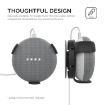 AhaStyle PT62 Wall Bracket for Google Home Mini - Black - 3