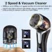 JD-510 Black Rechargeable Foot Callus Remover with Vacuum, 10 In 1 Kit - 3