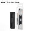 AhaStyle PT184 Black PU Leather Adhesive Pen Holder - 3