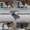 Adjustable 360 Car Sun Visor, Polarizing Plate, Driver Use - 6