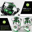 YUMOSHI GL6000 Silver Spinning Reel Fishing Lines Series - 6