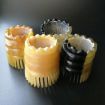 Cylindrical Horn Comb Shampoo Brush, Random Color Delivery - 3