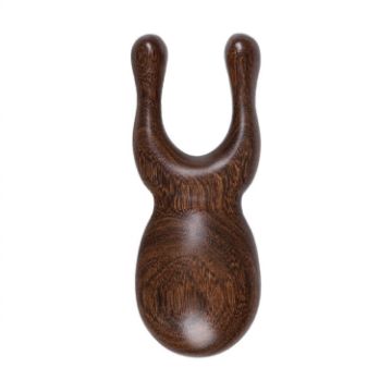 Gold Sandalwood Solid Wood Eye and Nose Massager, Color Random - 1