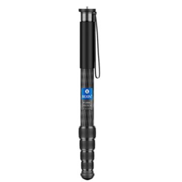 BEXIN P335CF-S Carbon Fiber Portable Monopod for Phone & Selfie - 1