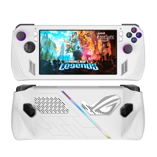 ASUS ROG Ally Game Console White Silicone Protective Cover Case - 1
