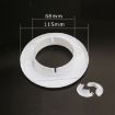 68mm Wall Hole Cover Plug for Split Air Conditioning Decor - 2