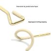Portable Khaki Canopy Pole Hook Camping Light Hanger 22mm - 4