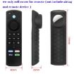 2pcs Luminous Green Remote Case for Fire TV Stick 3rd Gen with Airtag Holder - 3