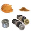 Bulldog Grinder 50mm Zinc Alloy, 4-Layer Ancient Silver Herb Grinder - 6