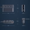 128W Car Charger: USB3.0/PD Car Cigarette Lighter (C28) - 3