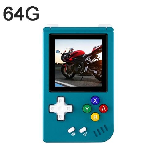 ANBERNIC RG Nano 1.54" IPS Retro Game Console 64G 8000 Games Blue - 1