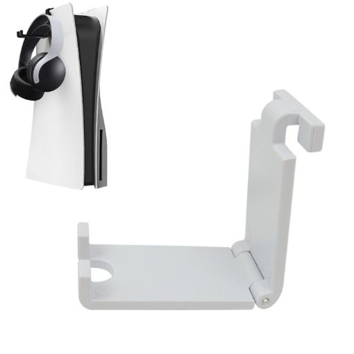 Sony PS5 Headphone & Gamepad Hanger Rack - iplay HBP-266 White - 1