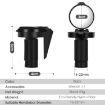 WEST BIKING Black Bicycle Handlebar Rear View Mirror Convex - 3