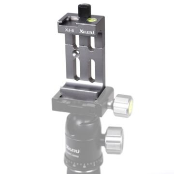 XILETU XJ-8 Titanium Camera Tripod with Phone Clip - 1