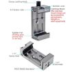 XILETU XJ-8 Titanium Camera Tripod with Phone Clip - 4