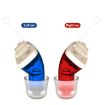 Invisible In-Ear Hearing Aid Amplifier for Elderly (Blue Left Ear) - 2