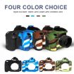 Nikon D750 Pixel P001 Silicone Protector Case (Jungle Camo) - 3