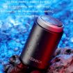KONKA Portable Waterproof Razor for Men, Black + Extra Knife Head - 6