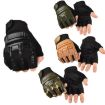 M Outdoor Military Training Balance Wheel Skating Half-Finger Gloves - 5