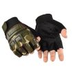 Kids Camouflage Outdoor Skating & Riding Half-Finger Gloves - 1