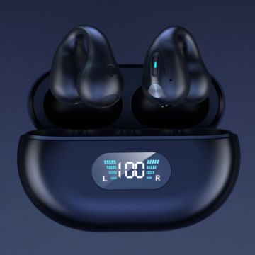 Q80 TWS Wireless Earclip Bone Conduction Noise Reduction Headphone - 1