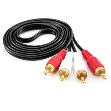 1.5m Lotus RCA 2-To-2 Amplifier Audio Cable - 1
