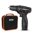 HILDA 12V Li-Ion Home Power Drill with Charger & Battery, US Plug - 1
