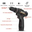 HILDA 12V Li-Ion Home Power Drill with Charger & Battery, US Plug - 3