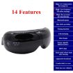Rechargeable Bluetooth Eye Massager: Heat, Air Pressure, Vibration - 4
