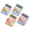 Dopamine Flex Lemon Yellow 12-Bit Office/Student Keyboard Calculator - 2