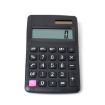 Candy Colored 8-digit Multifunctional Mini Solar Calculator - Pure White - 2