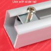 Shower Sliding Glass Door Limiter & Track Stopper Accessories - 5