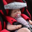 Child Car Seat Head Support Belt | Star Dinosaur Design - 6
