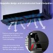 PS5 Wall-Mount Bracket for Controllers, VR Glasses, Headphones (Black) - 5