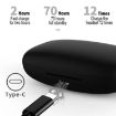 T16 Black TWS LED Display Ear-mounted Noise Reduction Earphones - 6