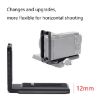 Universal L Shape Camera Bracket Quick Release Plate, L-440 Blue - 4