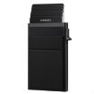 Slim Pop Up RFID Blocking Metal Wallet & Card Holder (Black) - 1