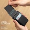 Slim Pop Up RFID Blocking Metal Wallet & Card Holder (Black) - 3