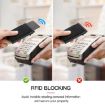Slim Pop Up RFID Blocking Metal Wallet & Card Holder (Black) - 6