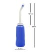 Portable 500ml Travel Bidet Peri Wash Bottle for Postpartum Care (Blue) - 3