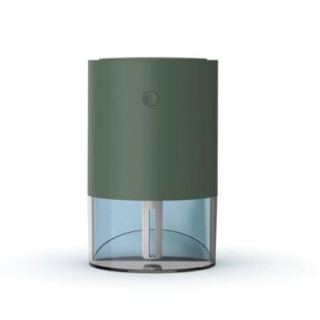 Ultrasonic Mini 350ml Air Humidifier & Purifier, Green, 800mAh - 1
