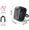 WILD MAN E18 2L EVA Waterproof Bicycle Front Bag (Black) - 3
