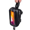 WILD MAN MS66 1.2L Hard Shell Bicycle Phone Bag (Black) - 2