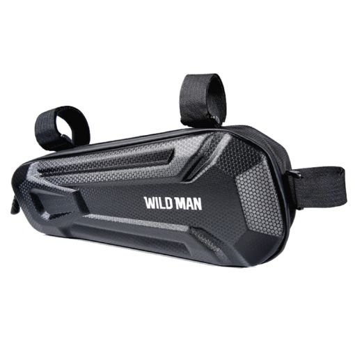 WILD MAN XT9 1.8L EVA Hard Shell Bike Waterproof Triangle Bag - 1