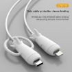 Black USB Type-C Charger Wire Protector for iPhone - Single Head - 6