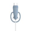 iPhone USB Type-C Data Line Protector, Light Blue, Single Head - 1