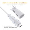 iPhone USB Type-C Data Line Protector, Light Blue, Single Head - 4