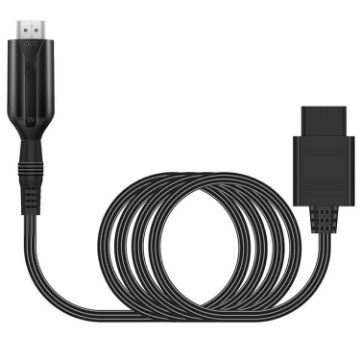 HDMI Converter for Nintendo Gamecube N64/SNES/NGC (Black) - 1